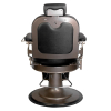 GABBIANO FOTEL BARBERSKI BLACK STAR